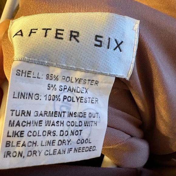 After Six Chocolate Brown Maxi Dress - Picture 6 of 6